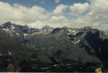 1991 Panorama da Punta Lunella