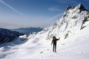 sul ghiacciaio della Roccia Viva