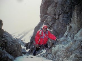 Nel Couloir Mettrier..non distante dalla meta