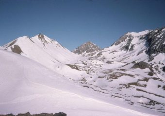 Dai pressi della punta il Col des Trois Freres Mineurs