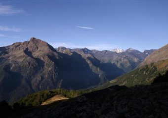 Poco prima di arrivare al colle d'Attia