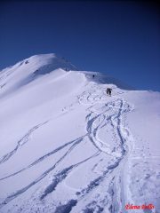 al colle la vicinissima vetta