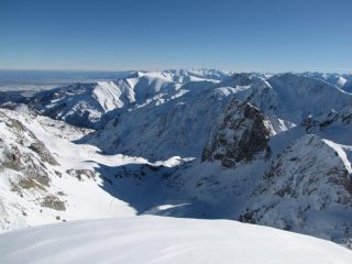 vista sull'alta val grana