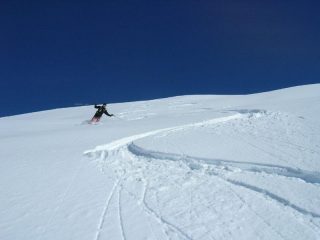farina sul pendio sud