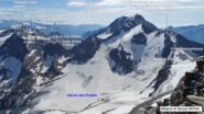 Panorama dalla Vetta dell'Albaron di Savoia.