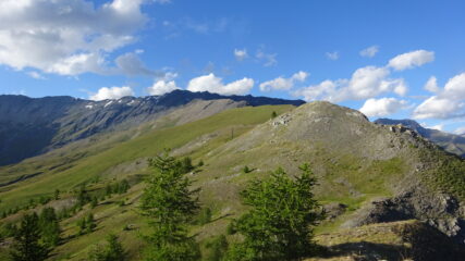 Verso il Passo della Roccia Verde