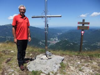 Sulla cima del Galero