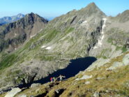 nella parte alta con gran vista sul lago Nero