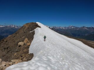 Verso la cima nord