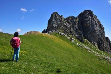 Salendo verso il Parvetto