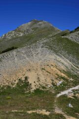 La Bassa di Terra Rossa e il Falso Monte Oserot