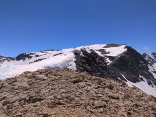 Verso il Giusalet sullo sfondo