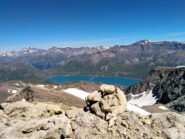 laggiù il lago del Moncenisio