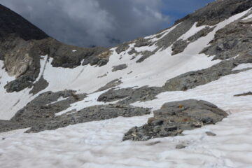 Nevaio prima del colle