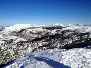 Panoramica dal Martin sul Figne