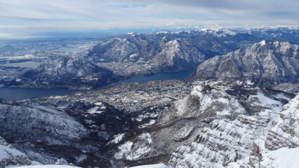 Tutto bianco fino in pianura.