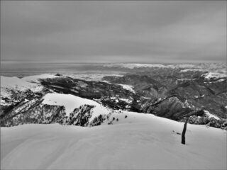 Bianco e nero dalla cima