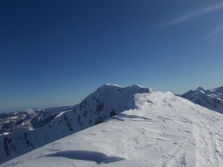 la cima a pochi minuti