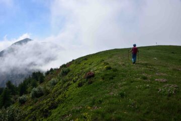 Salendo dal Colle di Sampeyre al Cugn di Goria