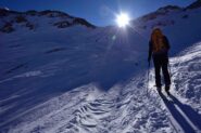 Salendo da Chiappi - Verso il Passo Viridio