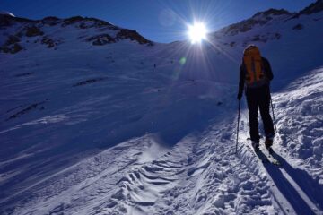 Salendo da Chiappi - Verso il Passo Viridio