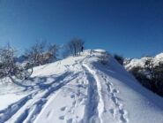 L'arrivo alla testa della Cialma.