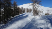 traversando dal Passo della Valletta verso la Cima della Valletta