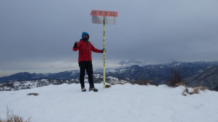 in vetta al Monte Carossino