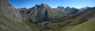 Dal Colle di Lavodilec, vista sull'omonimo lago sottostante