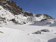 Il Gran Lago di Unghiasse guardando verso il Lago Piccolo di Unghiasse.